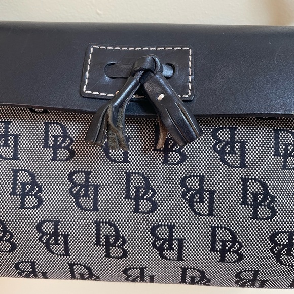 Dooney & Bourke Medium Flap Tassel Shoulder Handbag - Picture 10 of 13